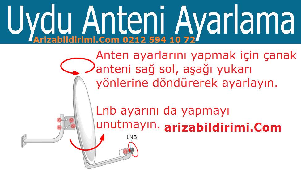 çanak anten nasıl ayarlanır
